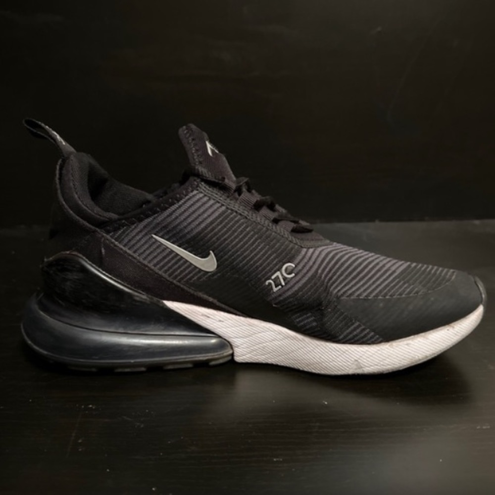 NIKE Air Max 270 AR0301-008 BLACK womens size8 SZ 6.5 Y